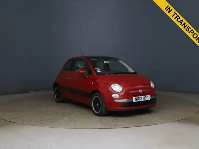 Used Fiat 500 Lounge 69 HP (50 kW) 2012 Red Hatchback
