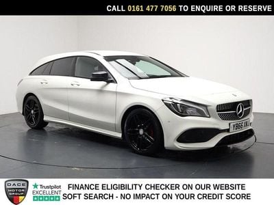 Used Mercedes CLA200 Shooting Brake AMG line 136 HP (100 kW) 2017 White Estate