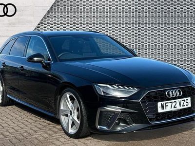 Used Audi A4 S-Line 163 HP (119 kW) 2022 Black Estate
