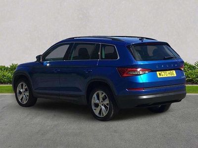 Used Skoda Kodiaq SE L 150 HP (110 kW) 2021 Blue SUV