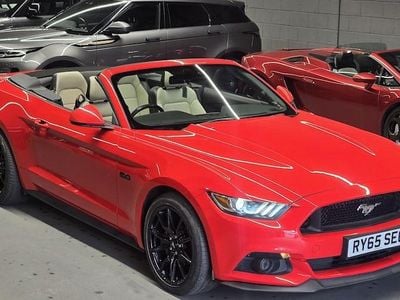 Used Ford Mustang GT Convertible 416 HP (305 kW) 2016 Red Cabriolet