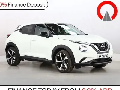 Used Nissan Juke Tekna 114 HP (83 kW) 2020 White SUV