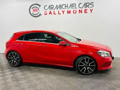 Used Mercedes A200 Executive 136 HP (100 kW) 2017 Red Hatchback