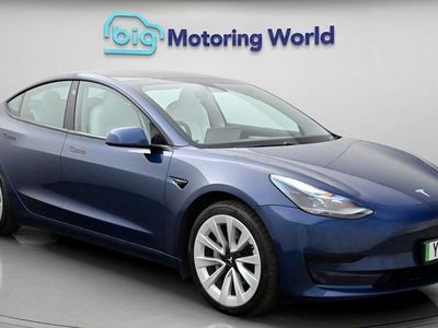 Used Tesla Model 3 Standard Range 208 kW (283 HP) 2021 Blue Sedan