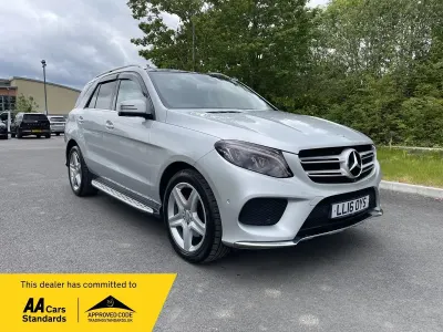 Käytetty Mercedes GLE250 AMG Line Premium 2016 Hopea Farmari