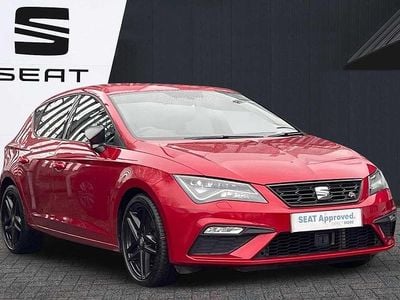Used Seat Leon Black Edition 150 HP (110 kW) 2020 Red Hatchback