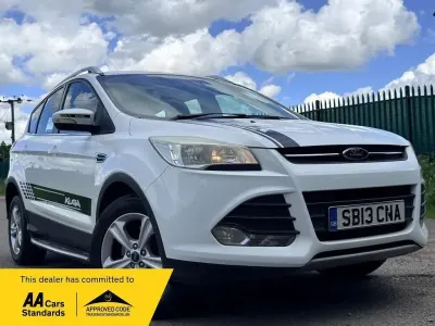 Used Ford Kuga Zetec 140 HP (102 kW) 2013 White SUV