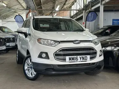 Used Ford Ecosport Zetec 112 HP (82 kW) 2016 White SUV