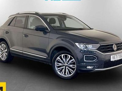 Grey Used 2021 VW T-Roc SEL SUV | £13,895 (Fair price)