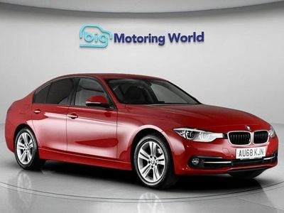 Used BMW 318 Sport Line 136 HP (100 kW) 2018 Red Sedan