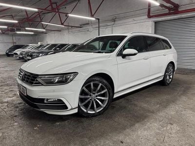 White Used 2016 VW Passat R-line Estate | £12,000 (Fair price)