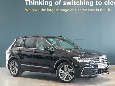 Used VW Tiguan R-line Edition 150 HP (110 kW) 2023 Black SUV