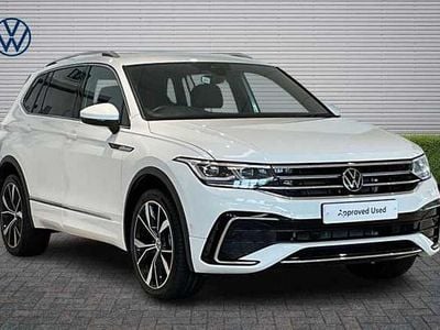 Used VW Tiguan Allspace R-line 150 HP (110 kW) 2025 Pure white SUV
