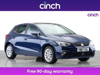 Blue Used 2017 Seat Ibiza Design Hatchback | £8,699 (Fair price)