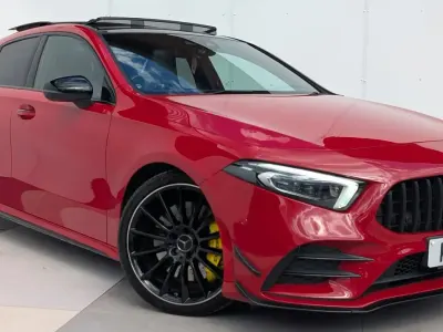 Used Mercedes A35 AMG Premium Plus 2019 Red Hatchback