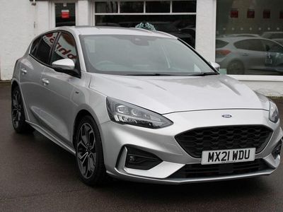 Silver Used 2020 Ford Focus ST-Line X Hatchback | £14,481 (Fair price)