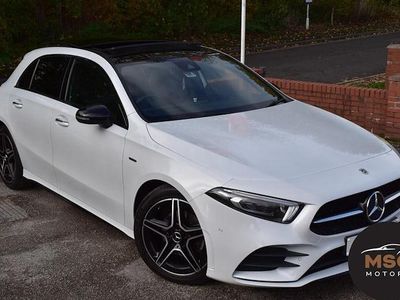 White Used 2021 Mercedes A180 AMG Line Premium Plus Hatchback | £20,995 (Expensive)