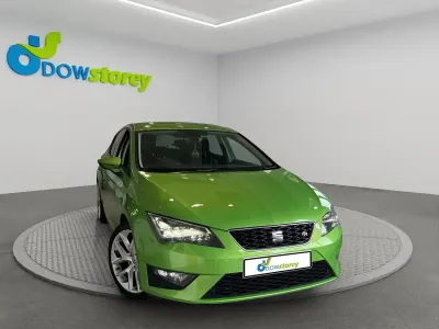 Used Seat Leon FR 184 HP (135 kW) 2016 Green Hatchback