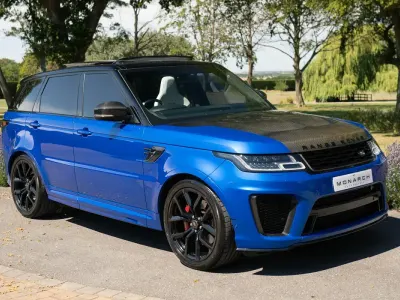 Used Land Rover Range Rover Sport SVR 2021 Blue SUV