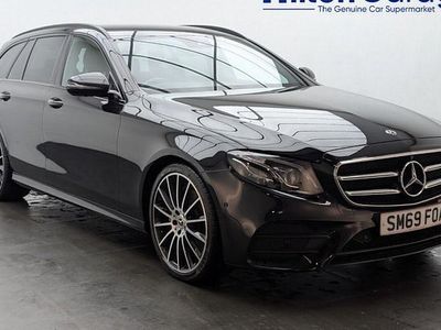 Black Used 2019 Mercedes E220 AMG line Estate | £19,650 (Fair price)
