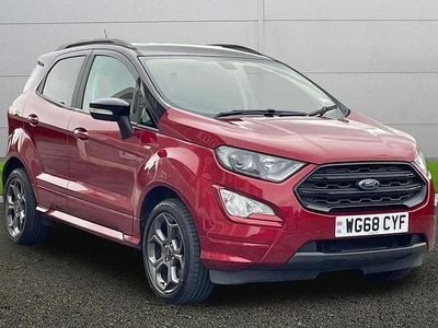 Used Ford Ecosport ST-Line 140 HP (102 kW) 2018 Red SUV