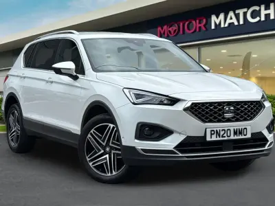 Used Seat Tarraco XCELLENCE 150 HP (110 kW) 2020 White SUV
