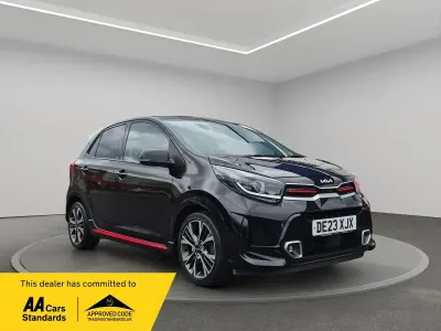 Used Kia Picanto GT-Line 66 HP (48 kW) 2023 Black Hatchback