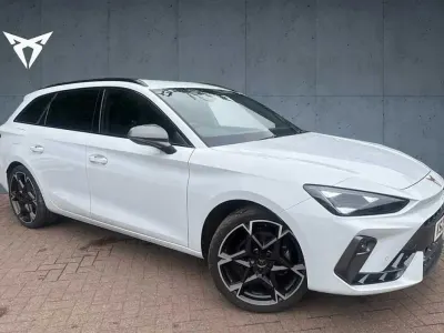 Used Cupra Leon 147 HP (108 kW) 2025 White Estate