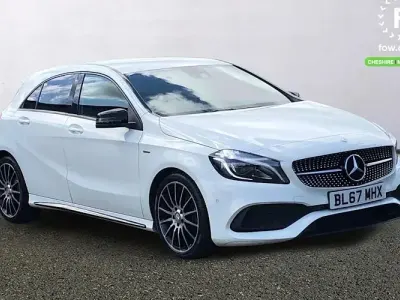 Used Mercedes A180 109 HP (80 kW) 2017 White Hatchback