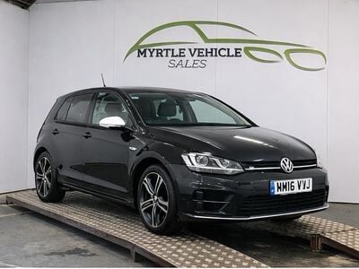 Used VW Golf VII R 2016 Black Hatchback