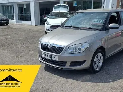 Used Skoda Fabia SE 2014 Beige