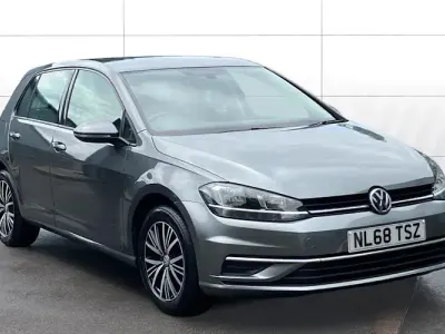 Used VW Golf VII SE 113 HP (83 kW) 2018 Grey Hatchback