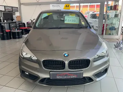 Used BMW 218 Active Tourer Comfort Edition 148 HP (108 kW) 2015 Silver MPV