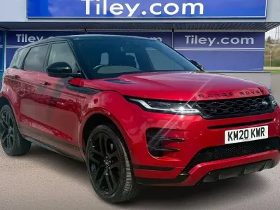 Used Land Rover Range Rover evoque HSE Dynamic 2020 Red SUV