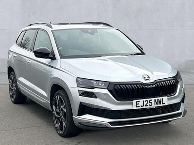 Used Skoda Karoq SportLine 150 HP (110 kW) 2025 Brilliant silver metallic SUV