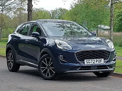 Used Ford Puma Titanium 125 HP (91 kW) 2022 Blue SUV
