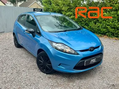 Used Ford Fiesta 96 HP (70 kW) 2010 Blue Hatchback