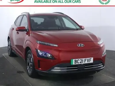 Used Hyundai Kona Premium 150 kW (204 HP) 2021 Red SUV