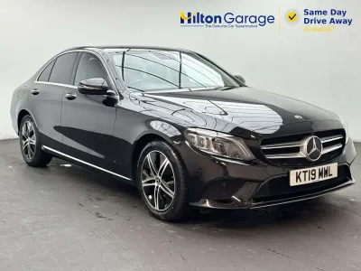 Used Mercedes C200 Premium Plus 2019 Black Sedan
