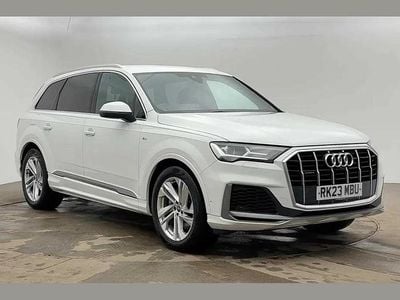 Used Audi Q7 S-Line 334 HP (245 kW) 2023 White SUV
