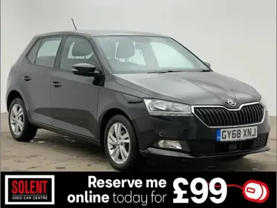 Used Skoda Fabia SE 94 HP (69 kW) 2018 Black Hatchback