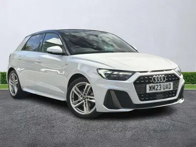 Used Audi A1 S-Line 110 HP (80 kW) 2023 White SUV