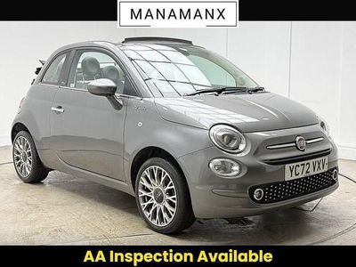 Electroclash grey Used 2022 Fiat 500C Dolcevita Cabriolet | £10,890 (Good price)