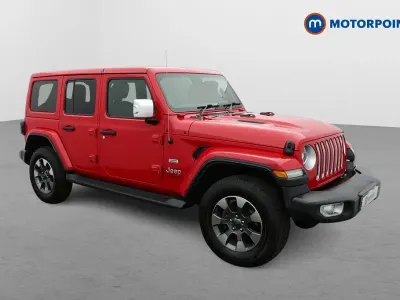 Begagnad Jeep Wrangler Overland 270 HK (198 kW) 2021 Röd SUV
