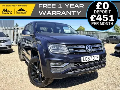 Used VW Amarok Highline 221 HP (162 kW) 2017 Blue Pickup