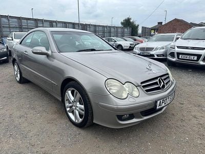 Silver Used 2007 Mercedes CLK320 Avantgarde Coupe | £1,499