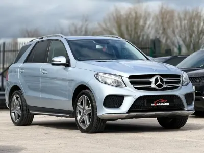 Usado Mercedes GLE250 AMG line 204 HP (150 kW) 2016 Prateado SUV