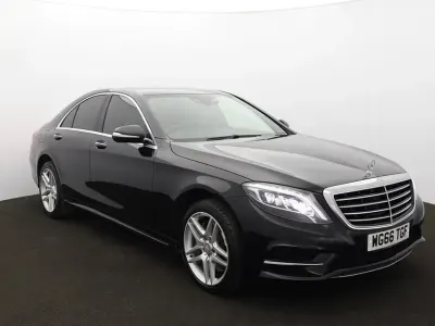Used Mercedes S350 AMG line 254 HP (186 kW) 2017 Black Sedan