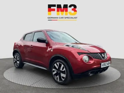 Used Nissan Juke N-TEC 110 HP (80 kW) 2014 Red SUV
