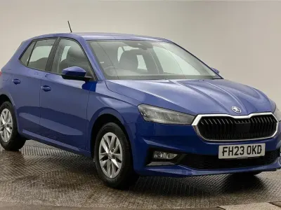Used Skoda Fabia Comfort 2023 Blue Hatchback